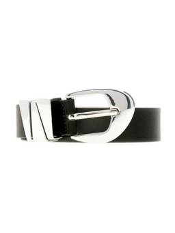 Guess - Black Leather Solid Women Belt