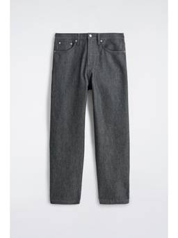 COS - Men Grey DOME RELAXED-FIT STRAIGHT-LEG JEANS