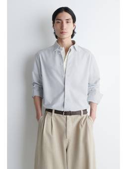COS - Men Blue COTTON OXFORD SHIRT