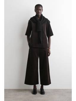COS - Women Brown CORDUROY CULOTTES