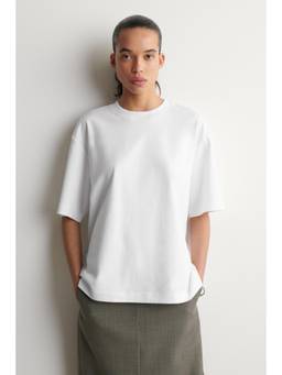 COS - Women White OVERSIZED T-SHIRT