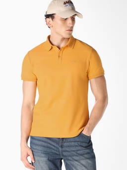 Jack & Jones - Men Cotton Polo T-Shirt
