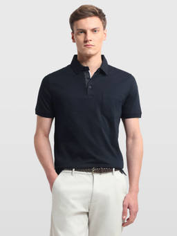 Arrow - Men Solid Regular Fit Polo T-Shirt