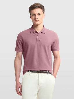 Arrow Sports - Men Solid Regular Fit Polo T-Shirt