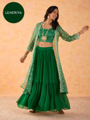 Green color option, Sold out, Currently selected