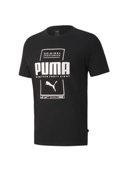 Puma - Box Black Mens Casual T-Shirt