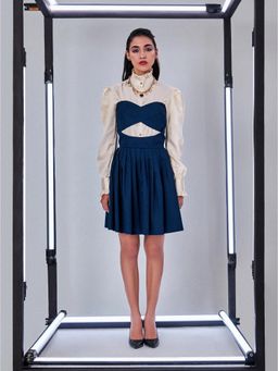 Prot Official - Off Shoulder A-Line Dress