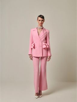 Prot Official - Pink Solid Co-Ord (Set of 2)