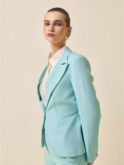 Prot Official - Pastel Blue Structured Blazer