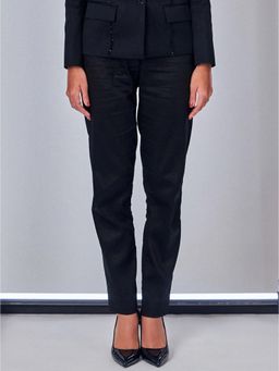 Prot Official - Black High Waist Trouser