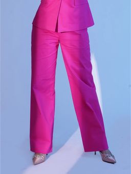 Prot Official - Hot Pink Trouser For Women
