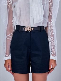 Prot Official - High-Waist Shorts With Front Pockets