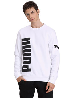 Puma - Men's Big Logo Crew FL Sweatshirt