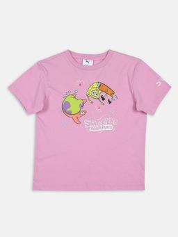 Puma - X Spongebob Unisex Pink T-shirts