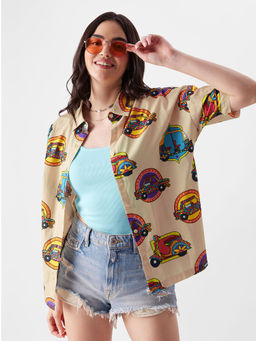 The Souled Store - Original Desi Paintwork Summer Shirts For Womens