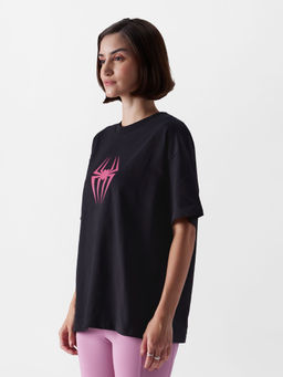 The Souled Store - Spider-man Across The Spider-verse Women Oversized T-Shirts
