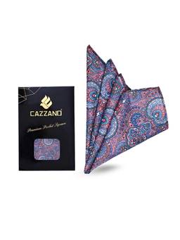 CAZZANO - Men Microfiber Multi Color Pocket Square Pocket Square