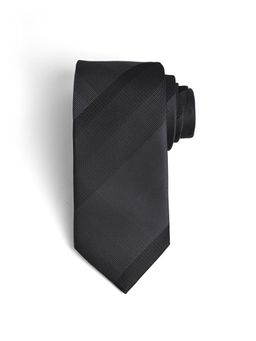 CAZZANO - Men Black Striped Tie