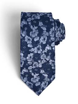 CAZZANO - Men Blue Floral Tie