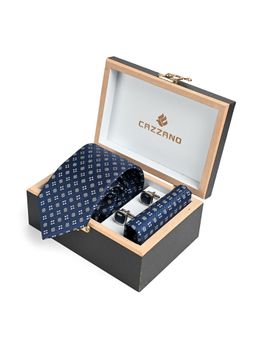 CAZZANO - Men Accessory Tie With Pocket Square & Cufflinks