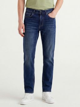 United Colors of Benetton - Solid Slim Fit Jeans