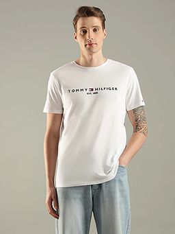 Tommy Hilfiger - Typographic Regular Fit Cotton T-Shirt