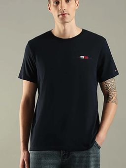 Tommy Hilfiger - Solid Regular Fit Cotton T-Shirt