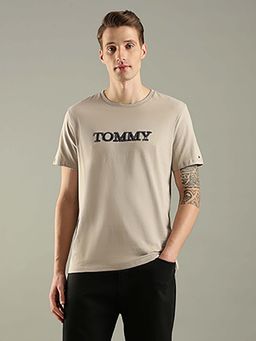 Tommy Hilfiger - Typographic Regular Fit Cotton T-Shirt