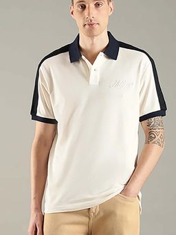 Tommy Hilfiger - Solid Relaxed Fit Cotton Polo T-Shirt