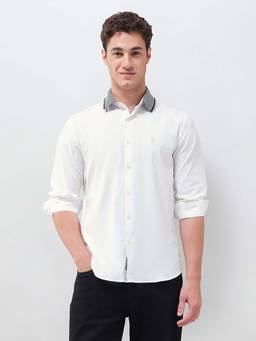 U.S. Polo Assn. Denim Co. - Dobby Solid Weave Regular Fit Shirt