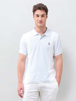 U.S. Polo Assn. Denim Co. - Colourblocked Slim Fit Polo T-Shirt