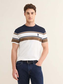 U.S. POLO ASSN. - Horizontal Striped Slim Fit T-Shirt