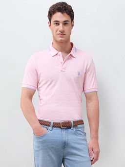 U.S. POLO ASSN. - Solid Regular Fit Polo T-Shirt