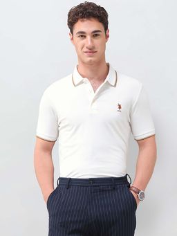 U.S. POLO ASSN. - Solid Slim Fit Polo T-Shirt