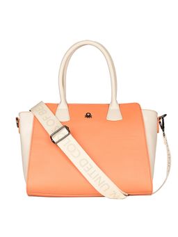 United Colors of Benetton - Orange Anais Shoulder Bag with Detachable Strap