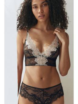 H&M - Women Black Lace Bralette