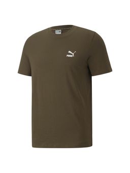 Puma - Classics Small Logo Mens Green T-Shirts