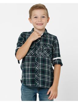 Kate & Oscar - Boys Shirts - Green