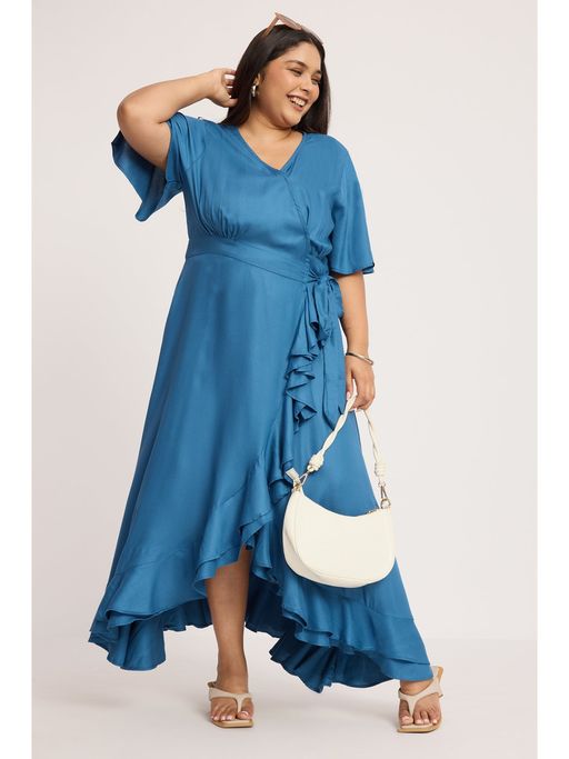 blue stitch dress Gerties 11 Bubble North Sea / X-Small colour:Black Tween sizes require you item_badge_text_New Alice + Olivia Black