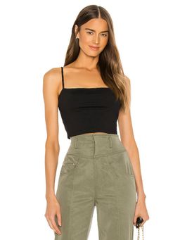 Susana Monaco - Thin Strap Crop Tank (XL)