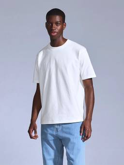 Levi's - Mens Solid White Relaxed Fit T-shirt