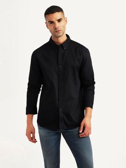 Levi's - Mens Black Slim Fit Casual Shirt