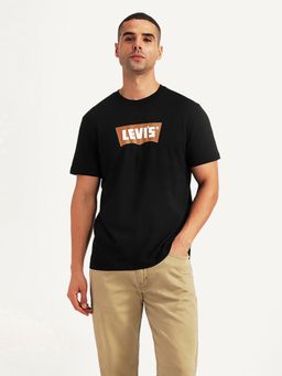 Levi's - Mens Brand Logo Black Slim Fit T-shirt