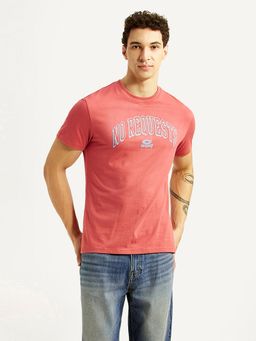Levi's - Mens Red Slim Fit T-shirt