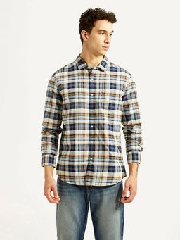 Levi's - Mens Checkered Multi Slim Fit Casual Shirt