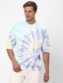 R&B - Tie-Dye Relaxed Men Sweatshirt