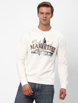 R&B - Graphic Print Regular Men Sweatshirt