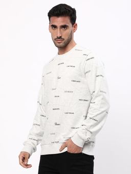 R&B - Graphic Print Regular Men Sweatshirt