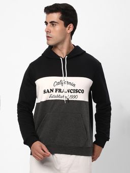 R&B - Colour-Block Regular Men Sweatshirt
