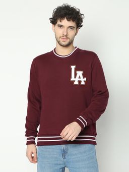 R&B - Solid Regular Men Sweatshirt